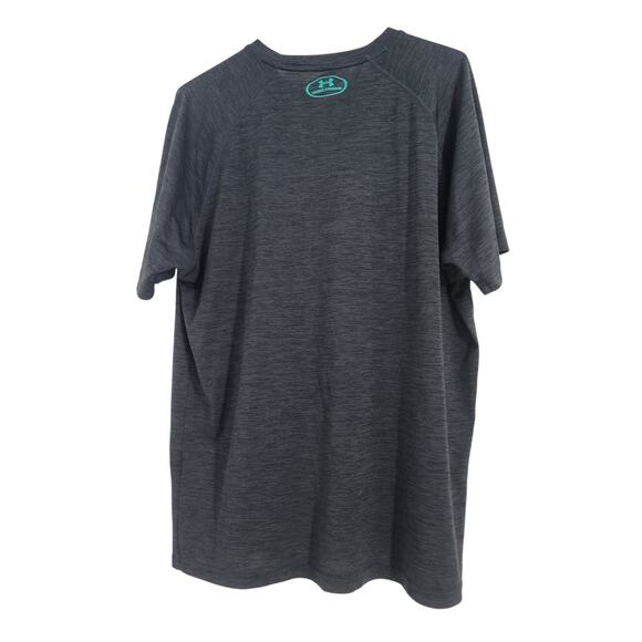 Under Armour Gray Short Sleeve Top - Women's Large - Picture 2 of 5